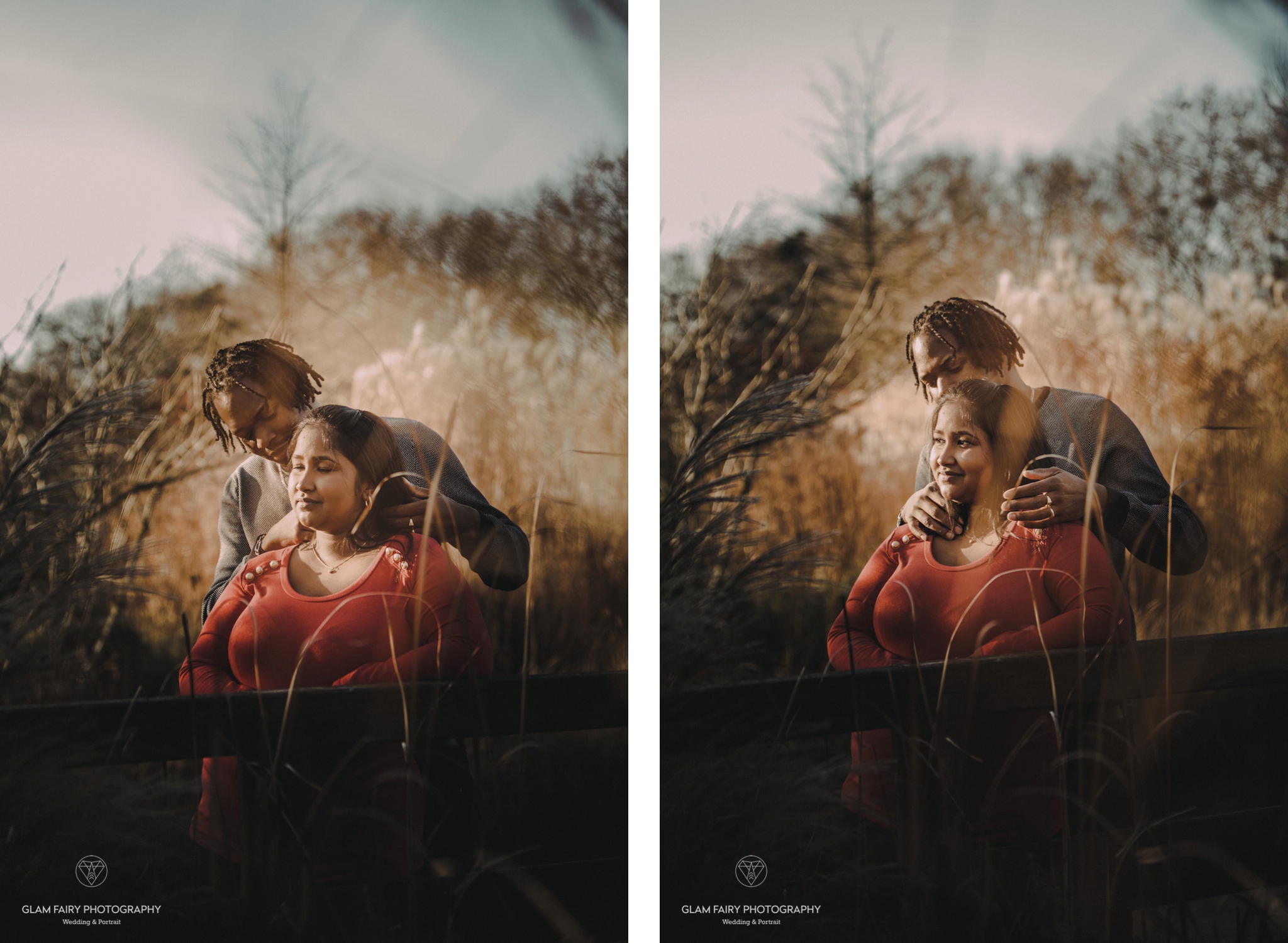 Glam Fairy Photography-session pregnancy in winter